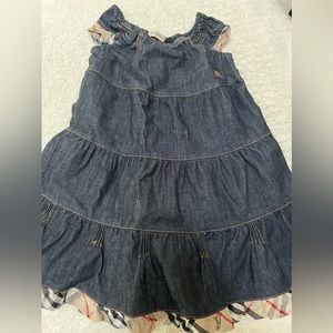 Burberry denim dress